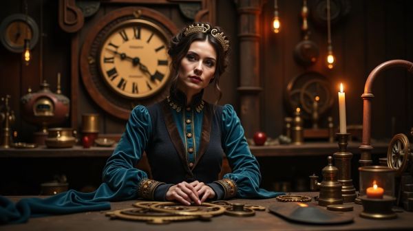 Create your unique steampunk costume with Victorian elegance