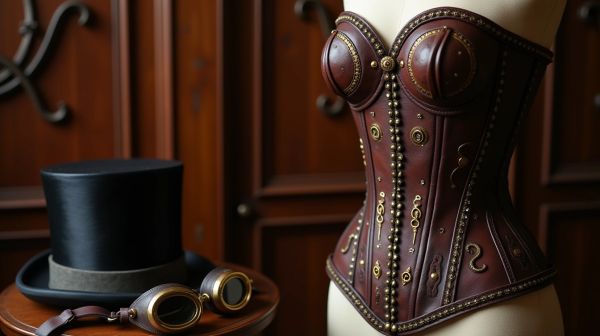 Create your unique steampunk costume with Victorian elegance